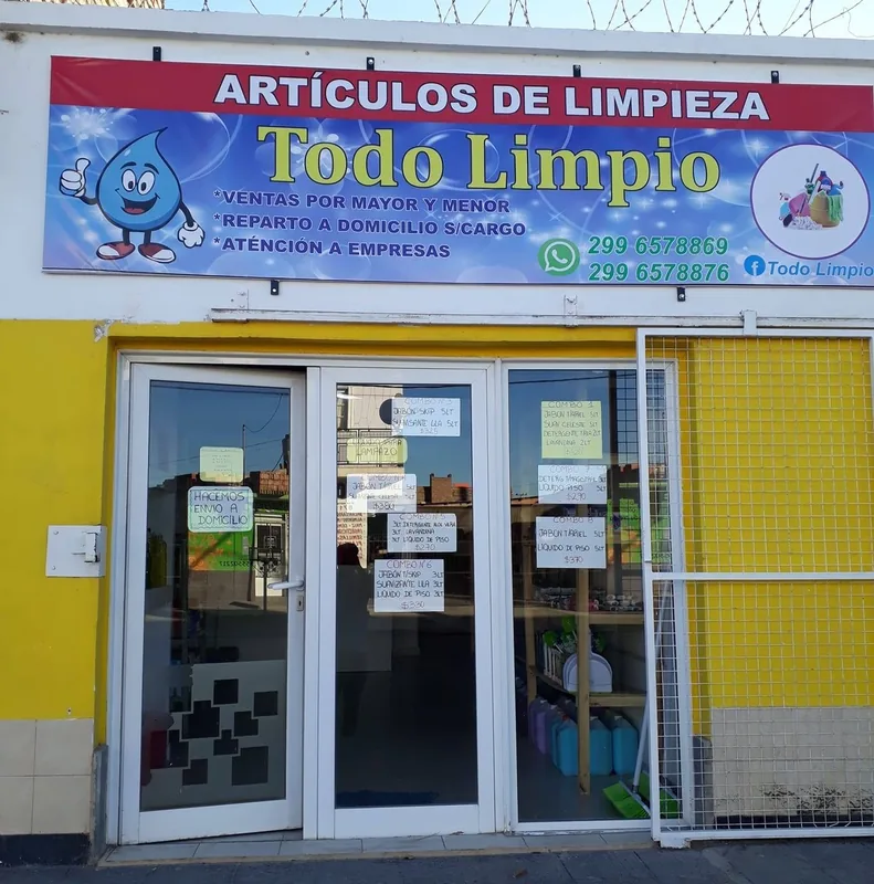 Fachada Todo Limpio Plottier